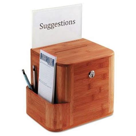 safco suggestion boxes